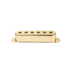 GOLD PLATED SINGLE COIL PICKUP COVER SET FOR STRATOCASTER FENDER STRAT GUITAR