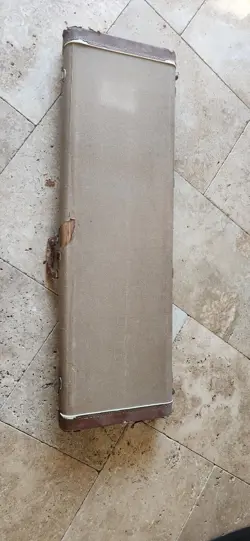 1959 FENDER JAZZ/PRECISION BASS CASE BROWN TOLEX