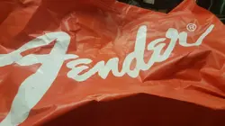 LARGE 70'S FENDER GUITARS BANNER