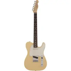 FENDER MADE IN JAPAN TRADITIONAL 60S TELECASTER VINTAGE WHITE ELECTRIC GUITAR
