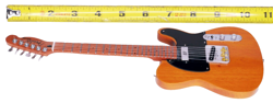 AXE HEAVEN OFFICIAL BUTTERSCOTCH BLONDE FENDER TELECASTER MINIATURE GUITAR GIFT