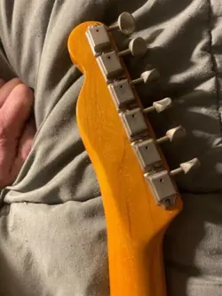 1952 FENDER TELECASTER  WITH BIGSBY (1994 RE-ISSUE)