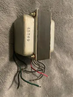 1957-1961 FENDER TWEED BASSMAN 5F6-A OUTPUT TRANSFORMER TRIAD 45249 WORKING OEM