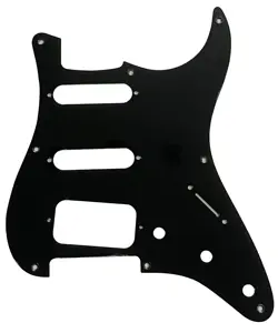 1 PLY BLACK FOR FENDER 8 SCREWS STRATOCASTER START HSS STYLE GUITAR PICKGUARD