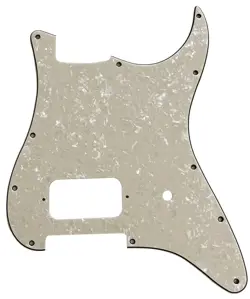 IVORY WHITE FOR FENDER STRATOCASTER START SINGLE HUMBUCKER GUITAR PICKGUARD
