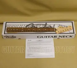 099-4563-921 FENDER GUITAR REVERSE HEADSTOCK STRAT NECK 22 FRET PAU FERRO 9.5