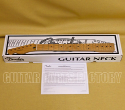 099-0322-920 FENDER SATIN ROASTED MAPLE TELECASTER LEFT-HANDED REPLACEMENT NECK