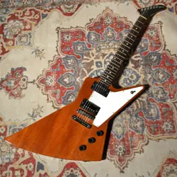 GIBSON EXPLORER ANTIQUE NATURAL 2022 ELECTRIC GUITAR W/HARD CASE
