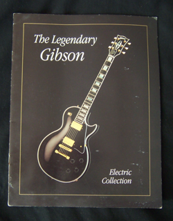 GIBSON LES PAUL GUITARS 1991 ORIGINAL VINTAGE BROCHURE