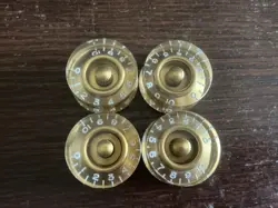 GIBSON GOLD SPEED KNOB SET FROM LES PAUL STUDIO