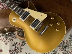 GIBSON CUSTOM SHOP HISTORIC COLLECTION 1957 LES PAUL GOLD TOP REISSUE VOS #GGD5E