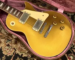 GIBSON CUSTOM SHOP TRUE HISTORIC 1957 LES PAUL GOLD TOP REISSUE TOM #GG2T0
