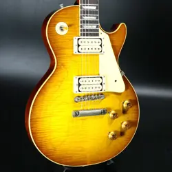 GIBSON CUSTOM SHOP MURPHY LAB 1959 LES PAUL STANDARD LIGHT AGED GOLDEN POPPY BUR