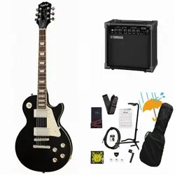 EPIPHONE INSPIRED BY GIBSON LES PAUL STANDARD 60S EBONY YAMAHA GA15II AMPLIFIER