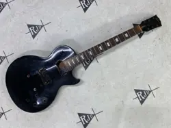 2000 GIBSON USA LES PAUL STUDIO LITE ELECTRIC GUITAR HUSK BLACK REPAIRED