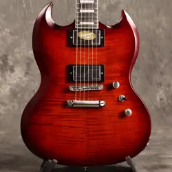 EPIPHONE/INSPIRED BY GIBSON SG PROPHECY AGED BENGAL TIGER BURST WITH GIG BAG