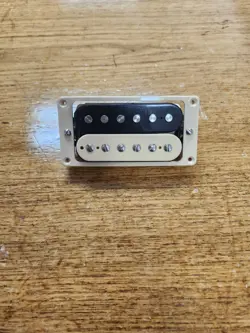 GIBSON USA 61T LEAD 61 ALNICO V BRIDGE HUMBUCKER PICKUP ZEBRA QUICK CONNECT