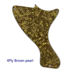 PARTS FOR US  GIBSON JR LP LES PAUL JUNIOR GUITAR PICKGUARD BROWN PEARL