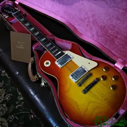 GIBSON CUSTOM SHOP 1958 LES PAUL STANDARD REISSUE VOS WASHED CHERRY SUNBURST