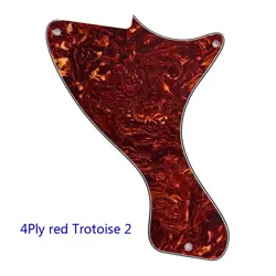 PARTS FOR US  GIBSON JR LP LES PAUL JUNIOR GUITAR PICKGUARD RED TORTOISE