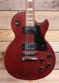 GIBSON LES PAUL STUDIO ELECTRIC GUITAR WINE RED W/ CASE 