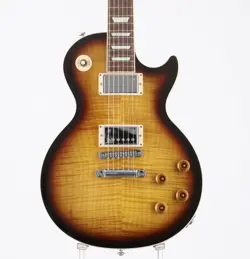 GIBSON LES PAUL STANDARD 2016T FIRE BURST ELECTRIC GUITAR USED F/S FROM JAPAN