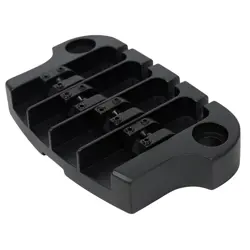 HIPSHOT 5G400B SUPERTONE GIBSON BASS REPLACEMENT BRIDGE 3 POINT MOUNTING BLACK