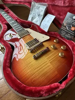 2024 GIBSON LES PAUL STANDARD 50S AAA FLAME TOP - CHERRY SUNBURST