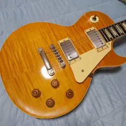 ORVILLE BY GIBSON ELECTRIC GUITAR  LES PAUL STANDARD SUNBURST  USED W/GIGBAG
