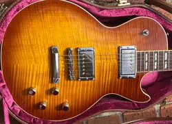 GIBSON CUSTOM SHOP LES PAUL LONG SCALE ICED TEA WITH 59' NECK MINT 2014