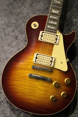 GIBSON CUSTOM SHOP PSL 1959 LES PAUL STANDARD REISSUE R-TOP DARK CHERRY BURST VI