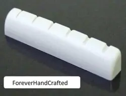 FOREVERHANDCRAFTED SLOTTED BONE GUITAR NUT FOR VINTAGE GIBSON - 40MM / 1 9/16