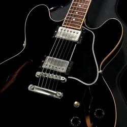 GIBSON ES-335 DOT REISSUE EBONY 2001 SHIBUYA STORE NO.DG942