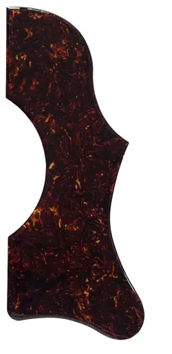 FOR GIBSON J45 & J50 ACOUSTIC FOLK GUITAR SELF ADHENSIVE PICKGUARD CRYSTAL BROWN