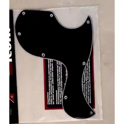 BLACK 3 PLY  PICKGUARD FOR GIBSON® SG® JUNIOR