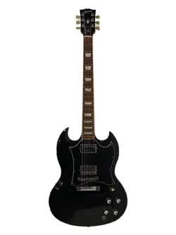 GIBSON SG STANDARD HARD CASE ELECTRIC GUITAR SG BLACK HH SG