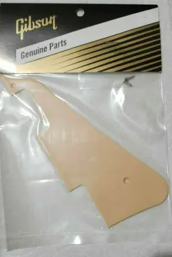 GIBSON LES PAUL STANDARD CREAM PICKGUARD W/SCREWS / GENUINE
