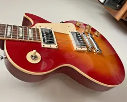 CHERRY SUNBURST LEATHER