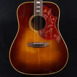 GIBSON 1970 72 HUMMINGBIRD SUNBURST USED ACOUSTIC GUITAR
