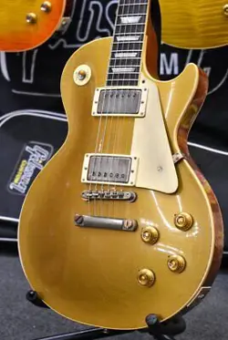 GIBSON CUSTOM SHOP MURPHY LAB 1957 LES PAUL GOLD TOP U.H.AGED DOUBLE GOLD #74168
