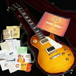 GIBSON CUSTOM SHOP HISTORIC COLLECTION 1958 LES PAUL STANDARD REISSUE WITH GROVE