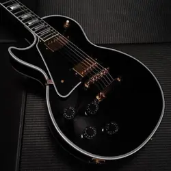 GIBSON CUSTOM SHOP LES PAUL CUSTOM EBONY FINGERBOARD GLOSS EBONY LEFT-HANDED