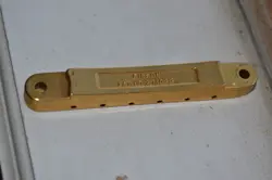 GIBSON ABR-1 TUNE-O-MATIC BRIDGE PATENT NUMBER MID TO LATE '60'S & '70'S GOLD FI