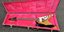 2022 EPIPHONE INSPIRED BY GIBSON CUSTOM 1958 KORINA FLYING V WITH HARDSHELL CASE