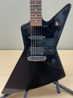 2011 GIBSON EXPLORER MELODY MAKER - SATIN EBONY - UPGRADED