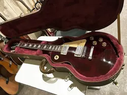USED 1997 GIBSON LES PAUL STANDARD WINE RED LUCY GEORGE HARRISON W/OHSC