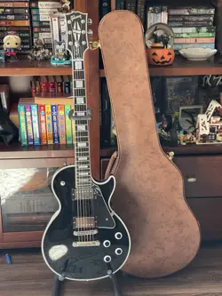 2018 GIBSON CUSTOM SHOP LES PAUL CUSTOM ~ EBONY