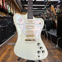 GIBSON CUSTOM SHOP NON-REVERSE FIREBIRD ELECTRIC GUITAR 2008 TV WHITE W/CASE