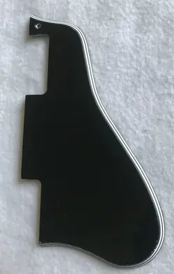 FITS GIBSON ES-335 SHORT GUITAR PICKGUARD SCRATCH PLATE,5 PLY BLACK