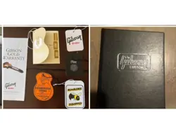 GIBSON CUSTOM SHOP WARRANTY TAG SET LES PAUL SG EXPLORER FLYING V.